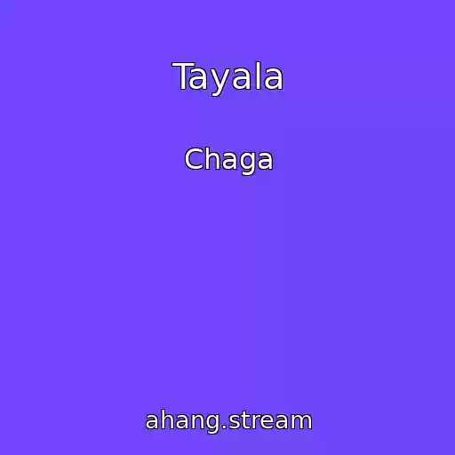 کاور آهنگ Tayala از Chaga