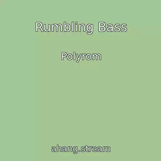 کاور آهنگ Rumbling Bass از Polyrom