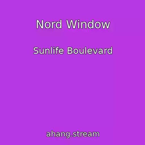 کاور آهنگ Nord Window از Sunlife Boulevard
