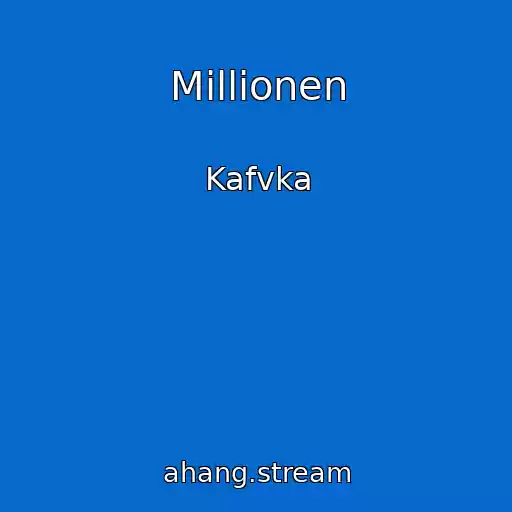 کاور آهنگ Millionen از Kafvka
