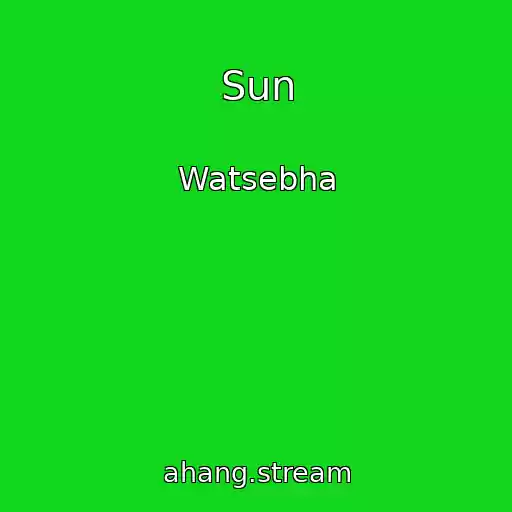 کاور آهنگ Sun از Watsebha