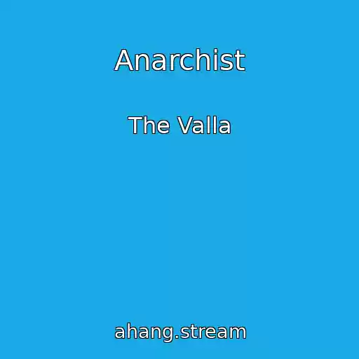 کاور آهنگ Anarchist از The Valla